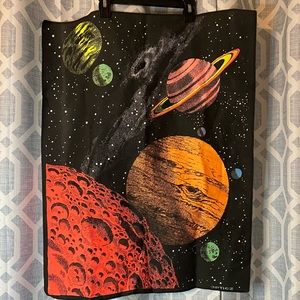 Opticz cosmic black light tapestry